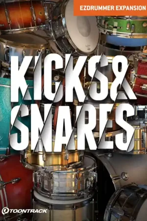 Toontrack EZX Kicks & Snares | Direct usine