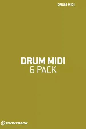 Profitez-en maintenant | Toontrack EZdrummer MIDI 6 Pack