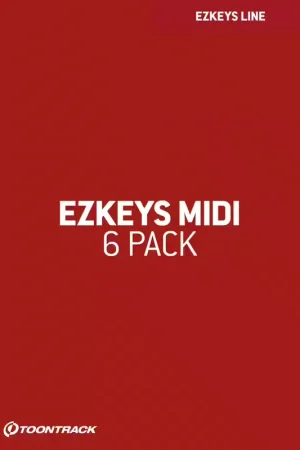 Toontrack EZkeys MIDI 6 Pack | Nouveau
