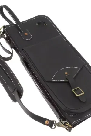 Retour gratuit - TACKLE Instruments Sac Baguettes Cuir - Noir