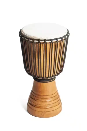 Wassoulou Djembe Grand 33-35 X 60-62CM | Disponible maintenant