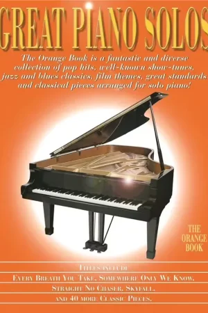 Prêt à expédier - Music Sales Great Piano Solos - Orange Book