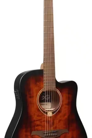 Lâg Tramontane T70DCE-B&B Dreadnought Ctw Black & Brown - Se termine bientôt
