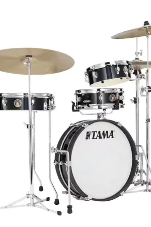 Promo exceptionnelle - Tama CLUB-jam Pancake Jazz 18 Bass Drum Hairline Black