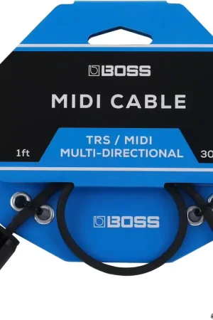 Boss Interconnect Cable TRS/midi 1FT / 30CM - Prix exceptionnel
