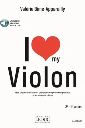 Leduc BIME-apparailly Valerie - I Love My Violon | Nouveau au catalogue