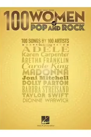 Hal Leonard 100 Women of Pop and Rock - Version anglaise | Très demandé
