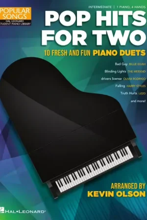 Aujourd'hui seulement - Hal Leonard Pop Hits For Two - Piano Duets