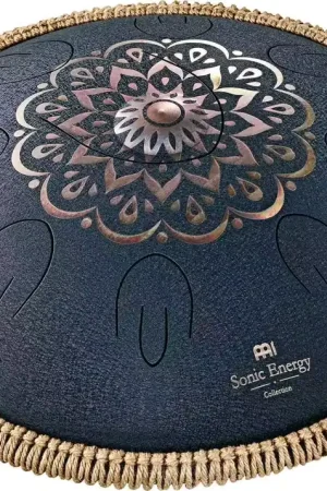 Commandez dès aujourd'hui | Sonic Energy Octave Steel Tongue Drum Bleu + Gravure D Amara