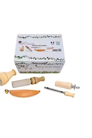 Déstockage - Fuzeau 5 Appeaux Oiseaux Des Jardins