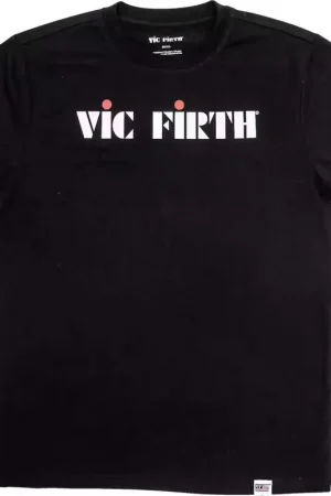 Économisez maintenant - Vic Firth "XL" Black Logo Tee
