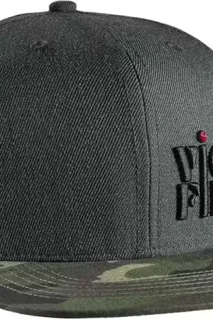 Vic Firth Gray Camo 6 Panel Snapback Hat - Stock limité