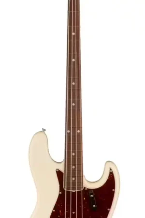 Bien noté - Fender Jazz Bass 1966 American Vintage II Rw Olympic White