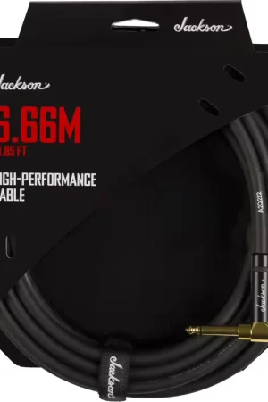 Très populaire - Jackson Guitars Câble Haute Performance Noir 21,85'.