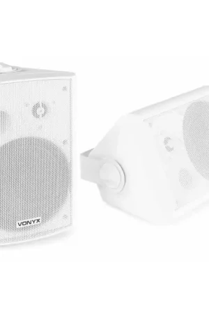 Super offre | Vonyx ODS65W - Enceintes 2 Voies 120 Watts - Blanc