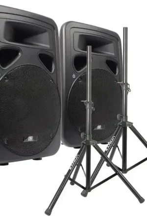 Très populaire | SKYTEC Enceintes Actives SP1500A 15" 800W Max