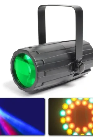 Qualité premium - BeamZ Moon Flower - 60 LEDs, Couleurs RGBAW, Plug & Play