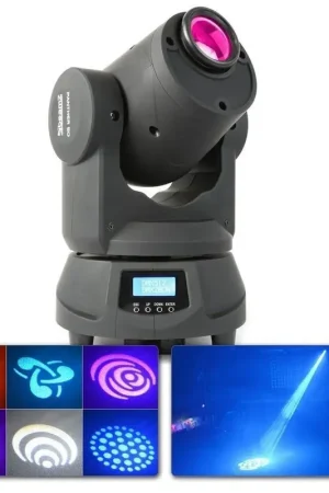 Beamz Panther 50 Lyre LED - Lumière LED 40 Watts - Commandez dès maintenant