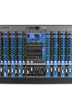 Power Dynamics PDM-S2004 - Console de Mixage DSP, 20 Canaux, Bluetooth, USB - Paiement sécurisé