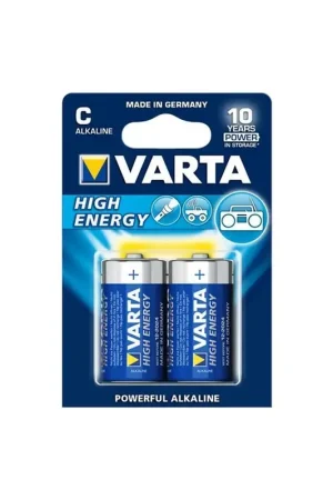 Nouvel arrivage | Varta Piles Alcalines Type C 1,5 V - Lot de 2 Piles pour Mégaphones
