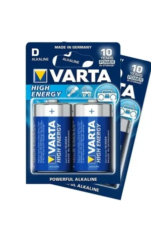 Varta Piles Alcalines Type D 1,5 V - Lot de 2x 2 Piles pour Mégaphone MEG020 - Ne manquez pas cette offre