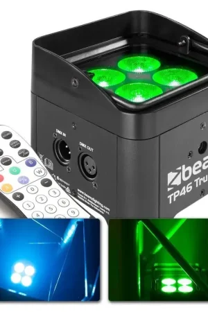 Soldes | BeamZ TP46 - Projecteur PAR Structure de Scène RGB-UV DMX - 16 Watts