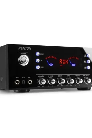 Fenton AV120FM-BT - Amplificateur, Puissance de 2x 60W, Bluetooth | Ajoutez au panier