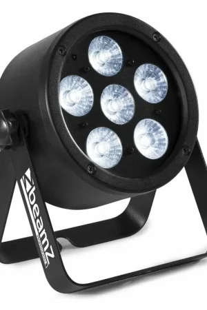 BeamZ Professional BAC300 LED - Projecteur PAR, 6x LED RGBW, Boitier Aluminium avec Télécommande - Petit prix