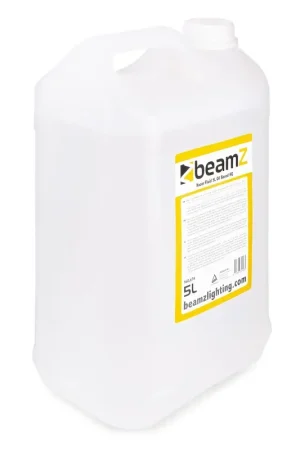 BeamZ FHF5Q Hazer - Liquide à Base d'Huile pour Machine à Fumée 5L - Haute Densité, Dispersion Lente - Produit phare