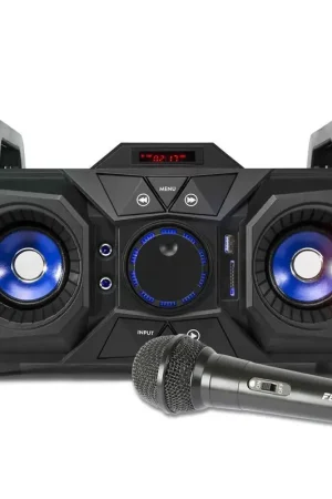 Fenton MDJ95 Enceinte Karaoké sur Batterie avec Micro | Prix usine
