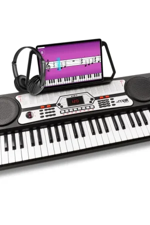 MAX KB7 Clavier Électronique pour Débutant avec Casque Audio | Promotion