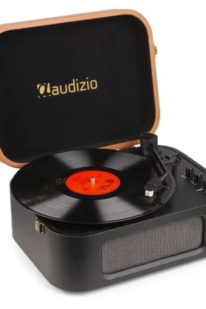 Audizio RP315 Platine Vinyle Design Valise - Noir | Expédition immédiate