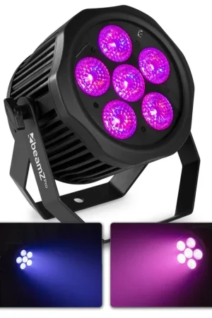 Qualité supérieure | BeamZ Professional WBP612IP Projecteur LED PAR Étanche