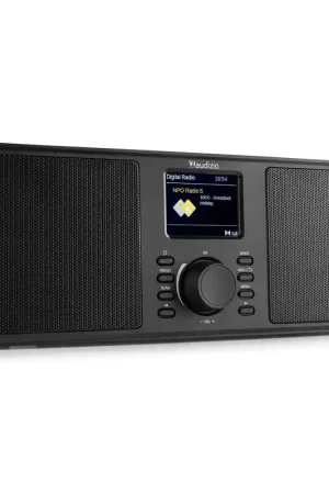 Audizio Monza Radio DAB+ Stéréo avec Bluetooth - Noir | Offre flash