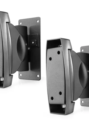 Audizio HTS30 Supports Muraux pour Enceinte Universelle et Réglable Lot de 2 - Noir | Achetez maintenant