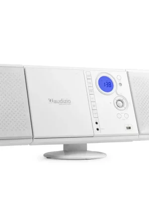 Audizio Reims Radio Bluetooth Stéréo 40W - Blanc - À ne pas manquer