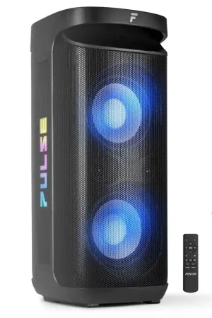 Nouveau en boutique - Fenton Pulse200 Enceinte Bluetooth pour Soirée - 400 Watts, Batterie Longue Autonomie 12H