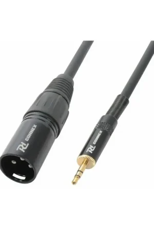 Offre spéciale - PD Connex Câble Audio Cordon Jack 3,5 Stéréo m/XLR M - 0,5m