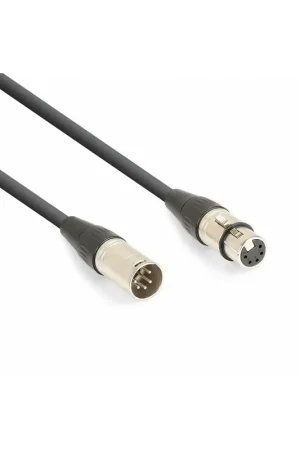 Très bien noté | PD Connex DMX Cordon DMX 5-pin XLR Mâle/XLR Femelle - 3,5m