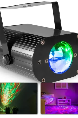 Beamz LWE20 - Lumière Disco LED Multicolore avec Effet d’Ondulation | Prix bas