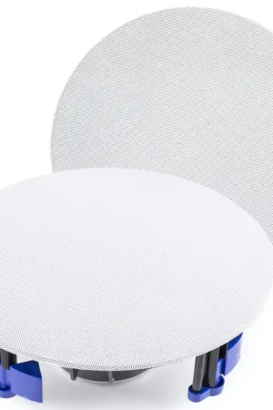 Power Dynamics NCBT6 - Lot de 2 Haut-Parleurs de Plafond Bluetooth 60W - Blanc - Remise supplémentaire