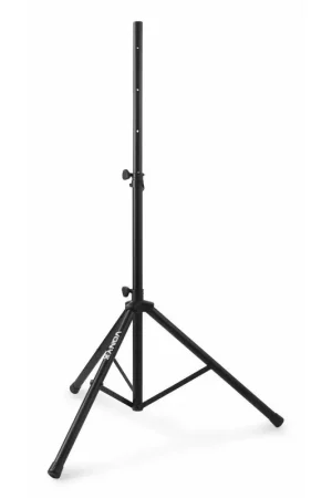Bientôt épuisé | Vonyx LS01 - Pied d'Enceinte Réglable, Hauteur 110 à 175 cm - Noir, Charge Maximale 30 kg