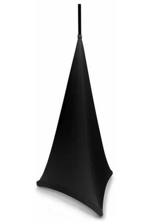 BeamZ LSS12B - Housse pour Pied d'Enceinte, Tissu Extensible, 120cm - Noir - Retour facile