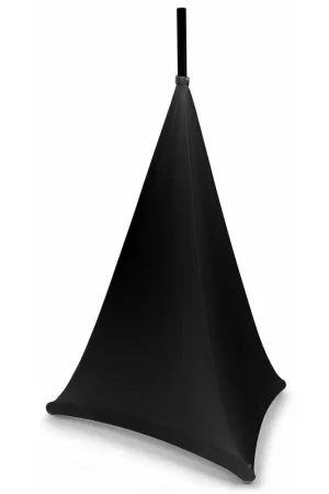 2nde Vie - BeamZ LSS07B - Housse pour Pied d'Enceinte, Tissu Extensible, 70cm - Noir | Petit prix