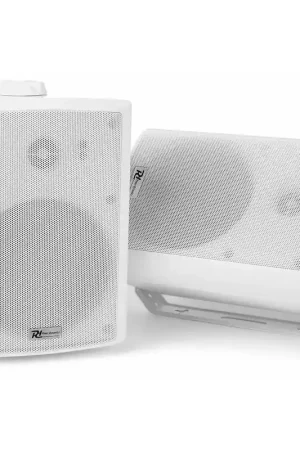 Power Dynamics WS50A - Enceintes Bluetooth 2 Voies 240 Watts, 5,25", IP55 - Blanc | Profitez-en