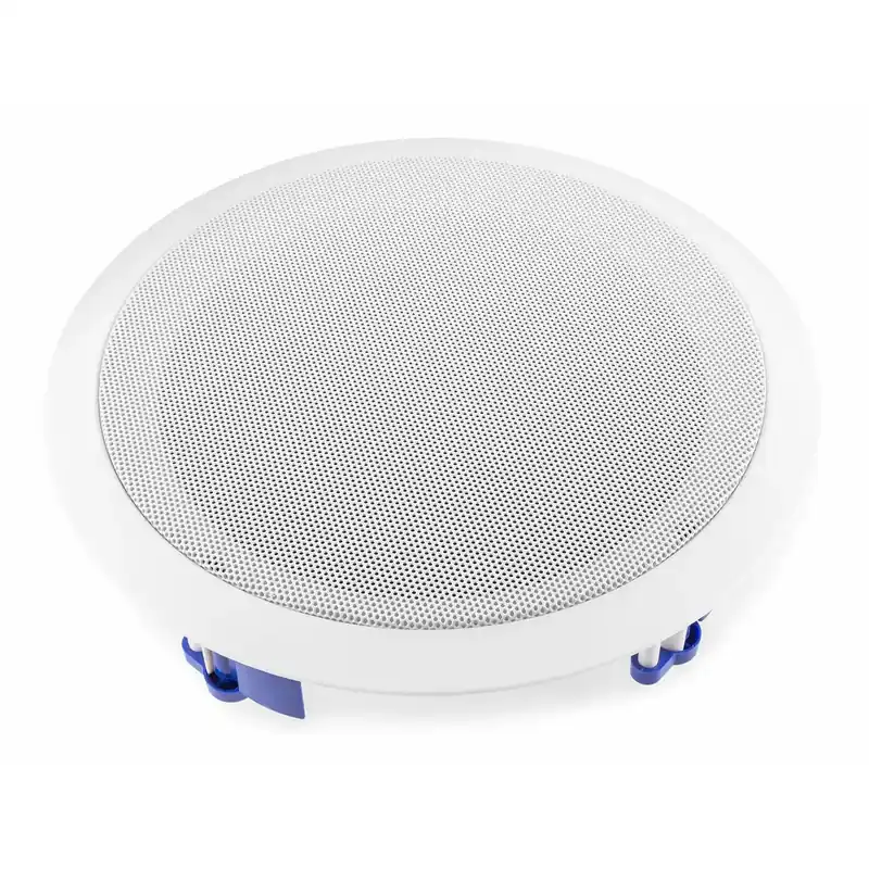 Très bien noté - Power Dynamics CSSG8 Enceinte de Plafond Haut de Gamme - Enceinte Passive Basse Impédance - Aluminium