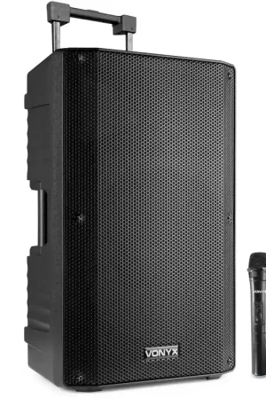 Stock limité - Vonyx VSA700 Sono Portable 1000 Watts - Batterie Intégrée