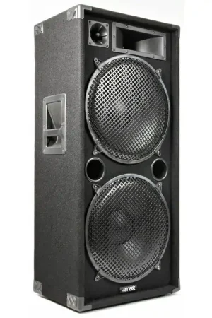 Max215 - Enceinte Sono Passive, Puissance de 2000 Watts, 2 x 15 Pouces - Livraison rapide