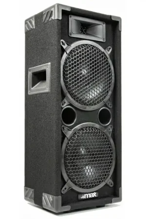 Bientôt épuisé - 2nde Vie - Max28 - Enceinte Sono Passive, Puissance de 800 Watts, Woofer 2 x 8 Pouces