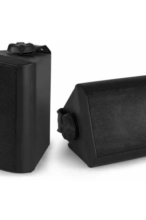 Power Dynamics BC40V Enceinte PUBLIC ADRESS 100V - 100 V/8 Ω, 100W, 4", Intérieur et Extérieur IPX5, (PAIRE), Noir | Se termine bientôt